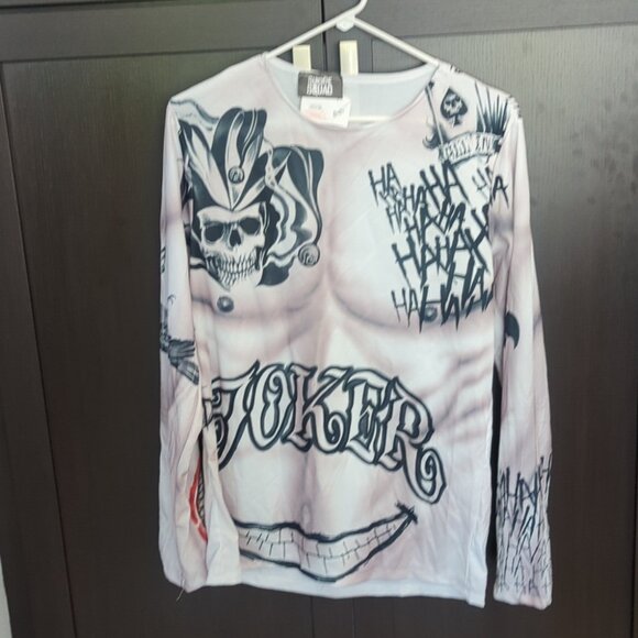 Rubie's Joker Teen Costume Shirt only - Age 13-17 New - Picture 4 of 5